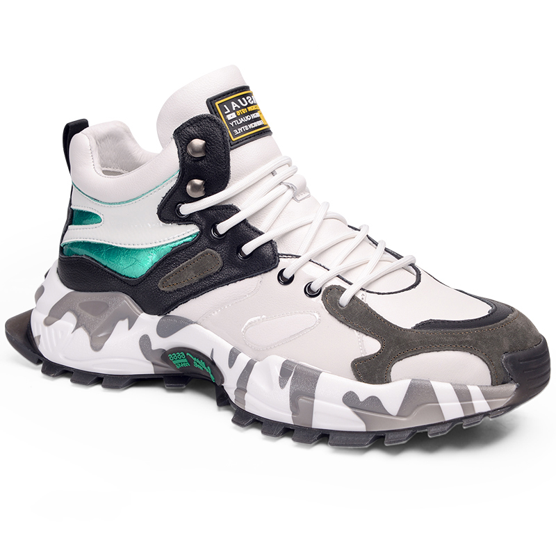 color block running shoes