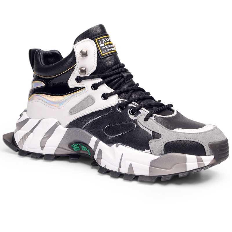 color block running shoes