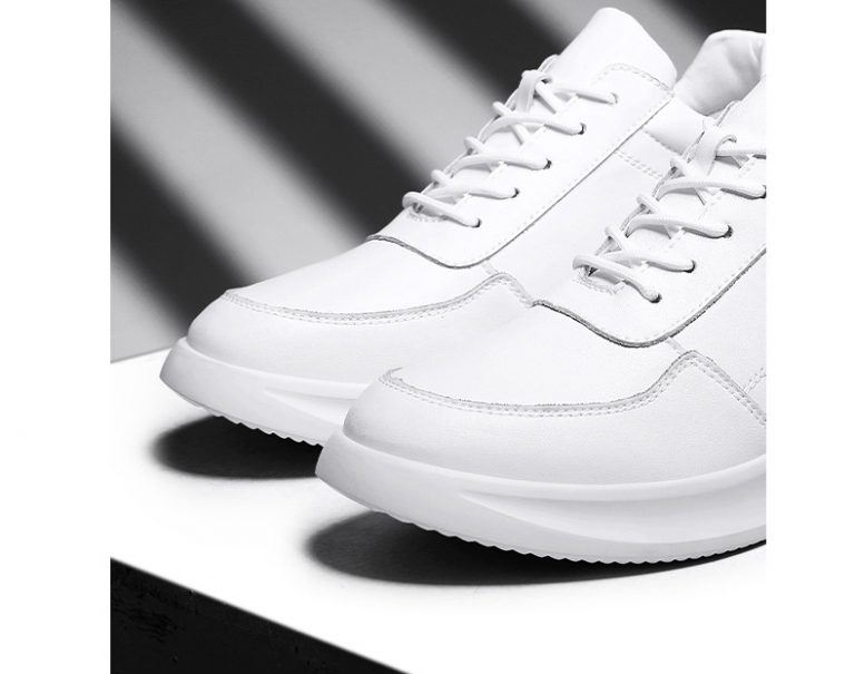 Chunky Leather Sneakers To Make You Taller Shoes That Make You Taller