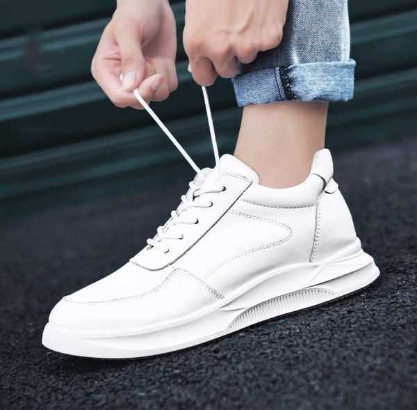 Chunky Leather Sneakers To Make You Taller Shoes That Make You Taller