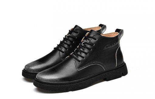 Mens Leather Ankle Boots To Make You Taller – Shoes That Make You Taller