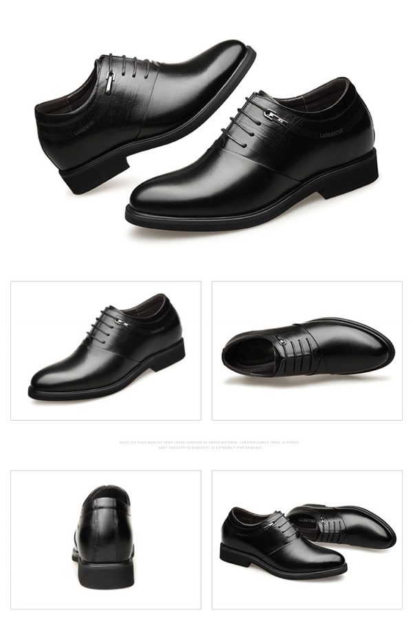 Wholecut Oxford Elevator Dress Shoes Shoes That Make You Taller