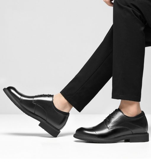 Mens Cap Toe Dress Shoes That Make You Taller Shoes That Make You Taller