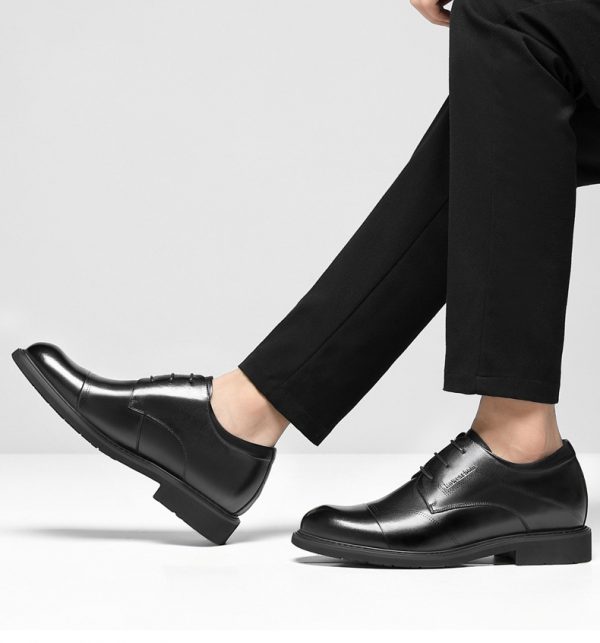 Mens Cap Toe Dress Shoes That Make You Taller Shoes That Make You Taller