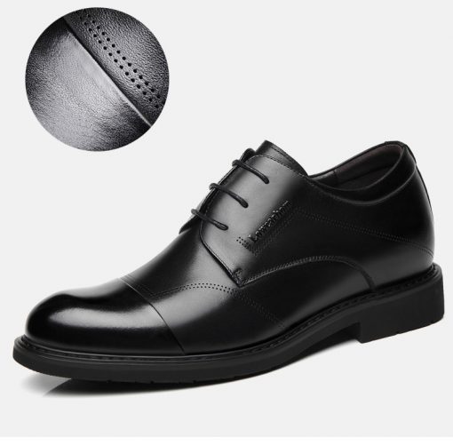 Mens Cap Toe Dress Shoes That Make You Taller Shoes That Make You Taller