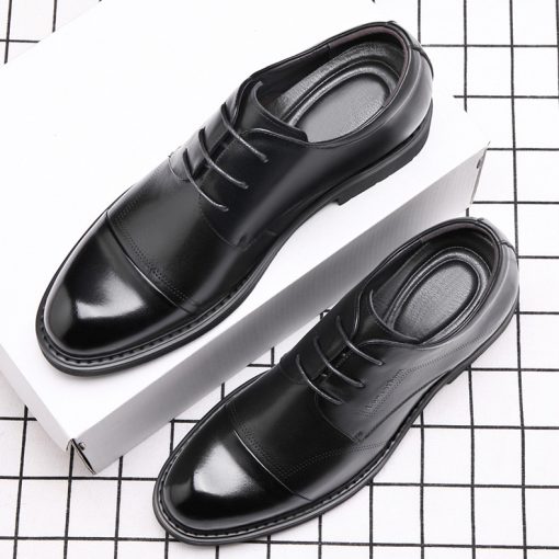 Mens Cap Toe Dress Shoes That Make You Taller Shoes That Make You Taller