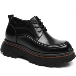 Chunky Sole Formal Shoes 4 Inch Elevator Shoes