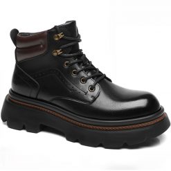 Men's Martin Boots Height Increasing Work Boots