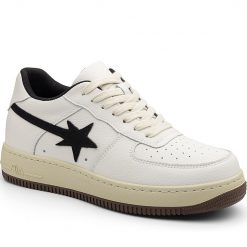 Casual Sneakers With Star Logo Mens Raised Shoes