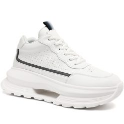 Men's Chunky Sole Sneakers Height Raising Shoes