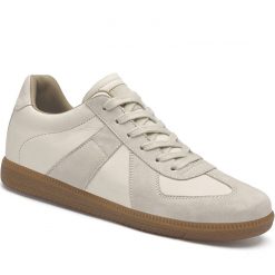 Men's Low Top German Sneakers Height Increasing Shoes
