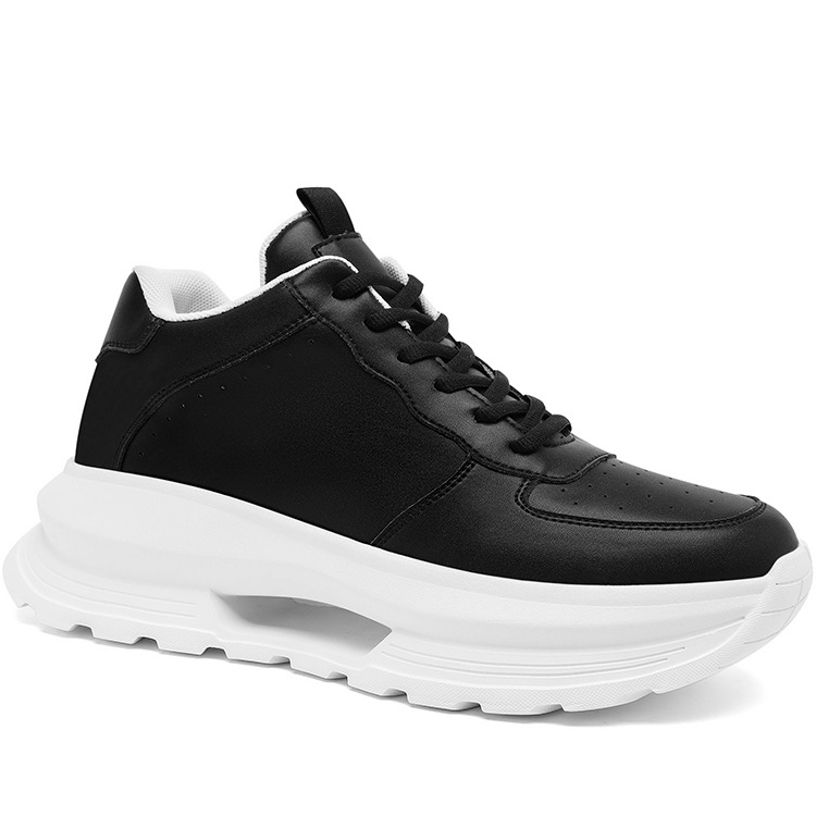 Mens Thick Sole Trainers Shoes That Add Height (1)