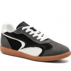 Mens Two Tone German Sneakers Mens Height Shoes