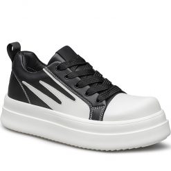 Mens Thick Sole Sneakers Height Increasing Shoes