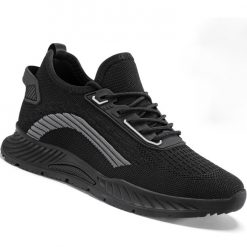 Breathable Mesh Sneakers that Add Height